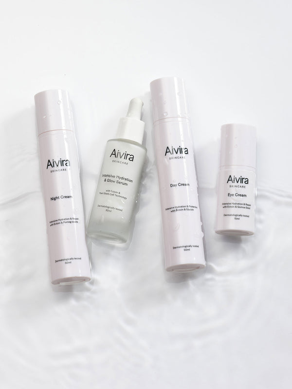 Aivira Intensive Hydration products in water