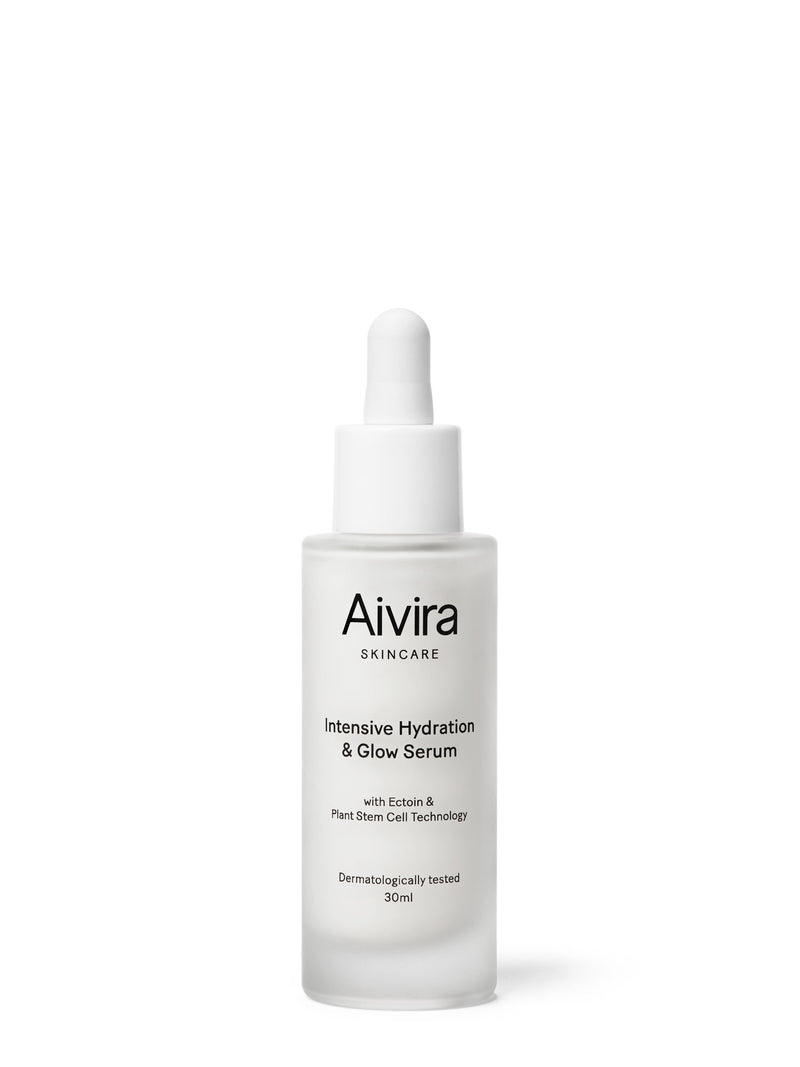 Aivira Intensive Hydration & Glow Serum on white background